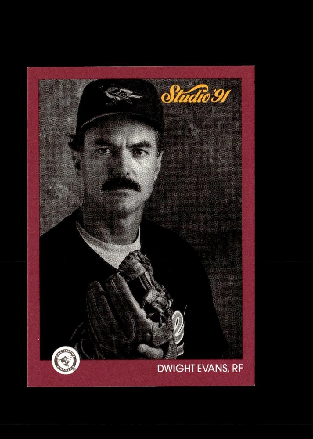 Dwight Evans 1991 Studio Baseball Card #2 Baltimore Orioles