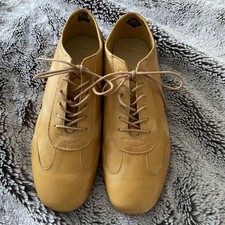 Men’s Uk Size 10 .  Very Soft Leather Shoes .Suede Inside Worn Once Lace Up