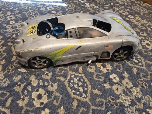 MegaTech Mercedes Nitro Razor XT Pro Team Edition Vintage RC Car - Picture 3 of 11