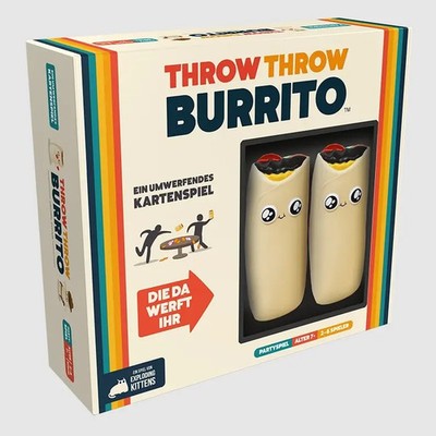Throw Throw Burrito | Matthew Inman Elan Lee | Spiel | Deutsch | 2026