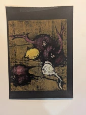 SWIETLAN NICHOLAS KRACZYNA (Russian, b.1940) Still Life 1965 Monoprint RISD mcm