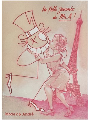 André Saraiva X Mode2 - La Folle Journée De Mr.A (SIGNED COPY) 