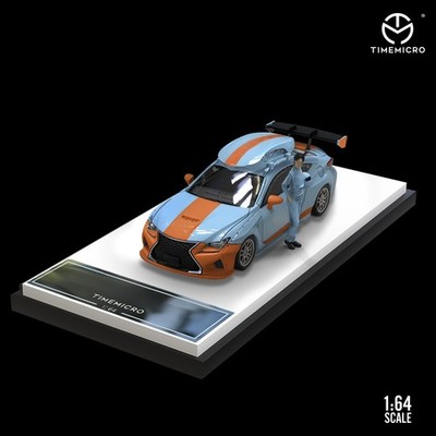 TIME MICRO 1:64 RFC Blue with Figure Diecast Model Car