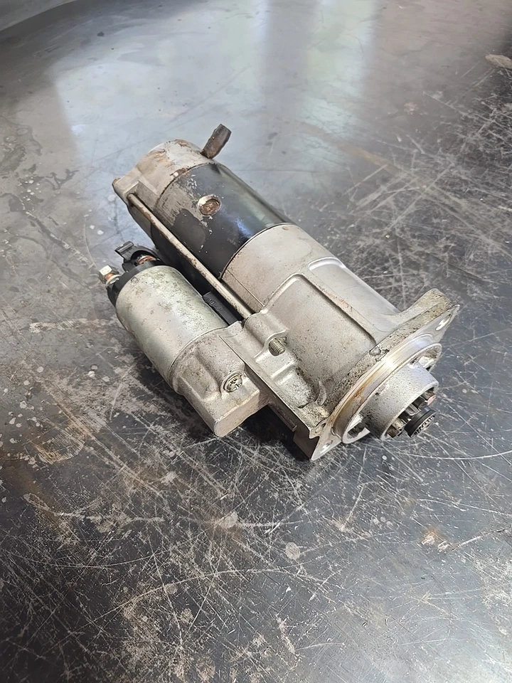 Kubota V3307T C3.3B Svl Skidsteer CAT Engine Starter 1J755-63013 Low Hours OEM - Image 4 of 4