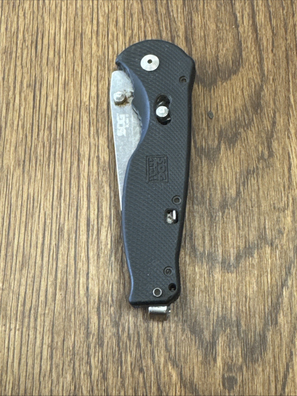 SOG Specialty Knives Flash II Serrated Combination Edge Lever Lock Assisted 