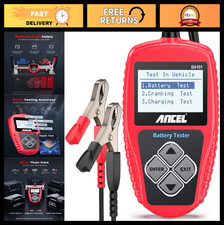 Digital Car Battery Tester Alternator Meter 12v Load Analyzer For Truck Rv Digital Car Battery Tester Alternator Meter 12v Load Analyzer For Truck Rv