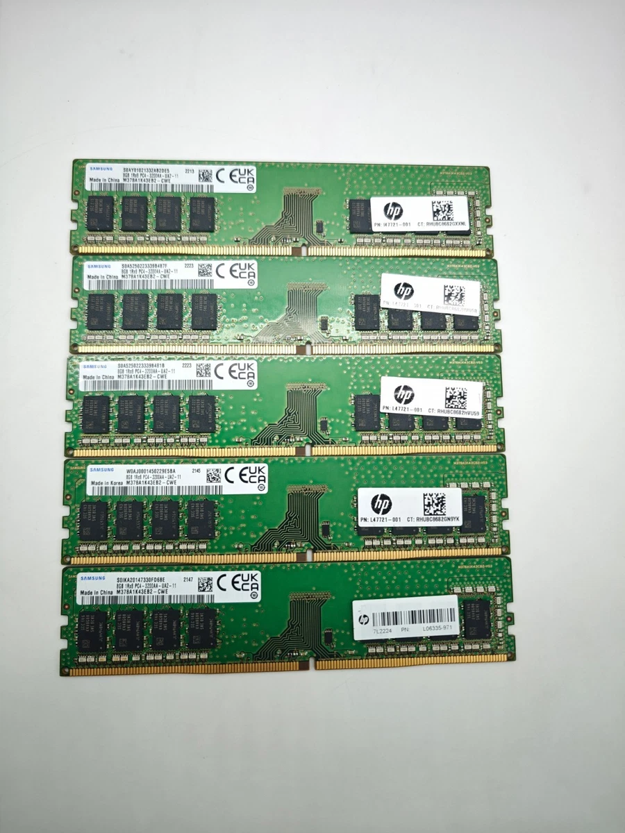 Preços baixos em Samsung DDR4 SDRAM 8 GB capacidade por Módulo