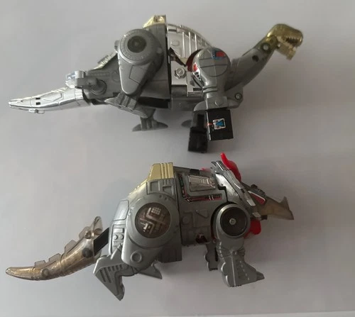 Hasbro G1 Transformers Dinobots Sludge &  Slag  Figures Vintage 1984