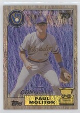 2021 Topps All-Star Rookie Cup Base Image Holofractor 84/99 Paul Molitor HOF zu8