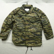 Rothco Field Jacket Medium Regular M-65 Tiger Stripe Hood Cold Weather Liner