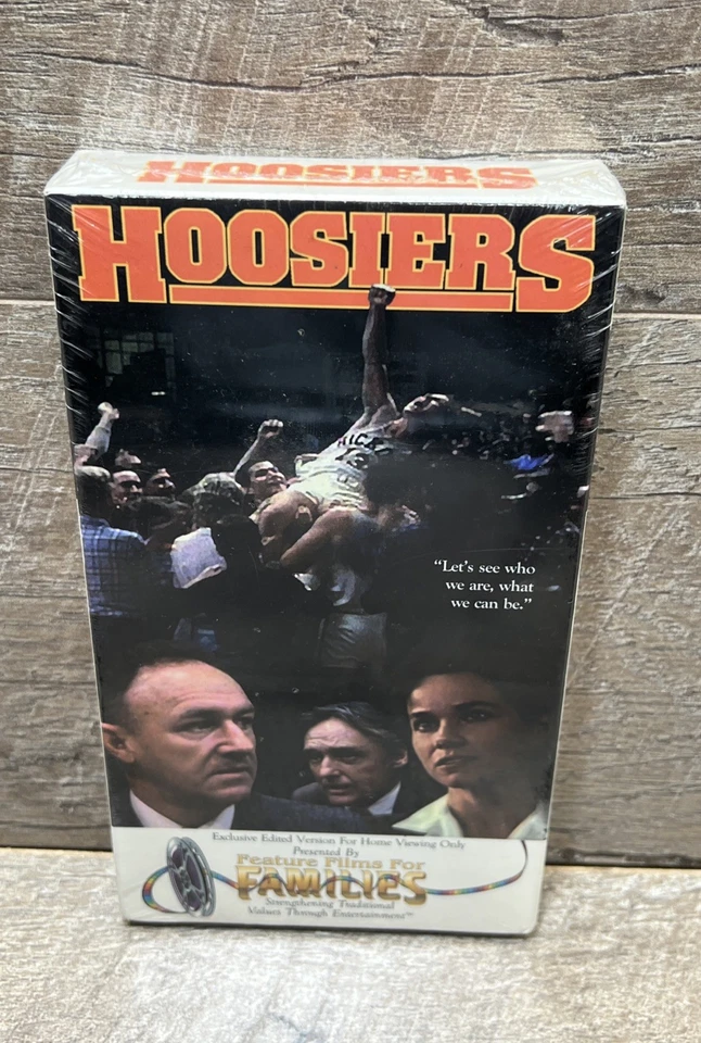 Hoosiers (1986) - (VHS, 1994) - GENE HACKMAN - Brand NEW Factory Sealed! - Image 2 of 4