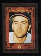 LOU BOUDREAU - Sons of Israel Series Card #7 - Limited Printing of 200 - RARE