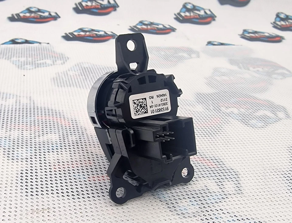 Botão interruptor de ignição BMW 5 6 7 GT F07 F10 528i 650i 750i vermelho start stop fabricante de equipamento original - Imagem 2 de 4