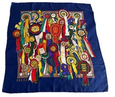 Foulard Gucci En Soie , Gucci Multicolore Silk Scarf