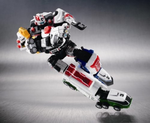 Super Robot Chogokin Dekaranger Robo Free Shipping with Tracking# New from Japan - Picture 6 of 11