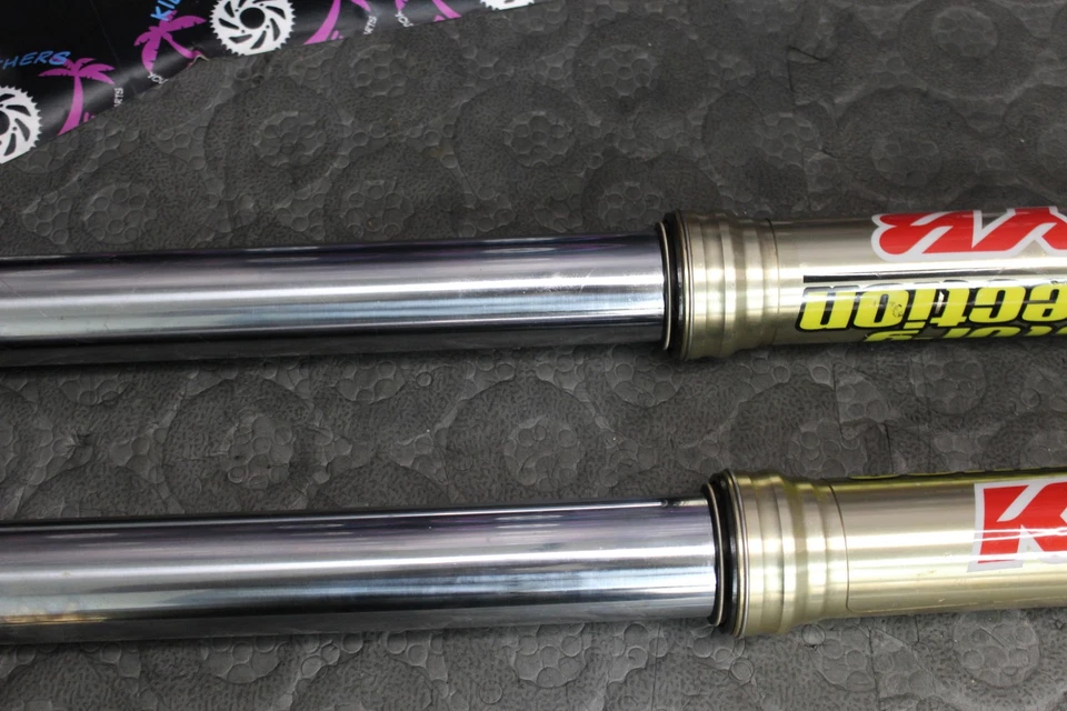 Yamaha 10-11 YZ250F 2011 OEM suspensión delantera derecha izquierda horquillas amortiguadores Foto 3 de 4