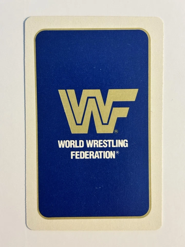TARJETA DE JUEGO DE LUCHA LIBRE "RARA" ULTIMATE WARRIOR 1988 SACADA DE CAJA SIN ABRIR Foto 2 de 4
