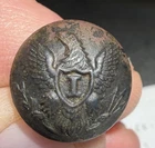 Antique Civil War Relic Federal Cuff Button Dug Shenandoah Valley VA