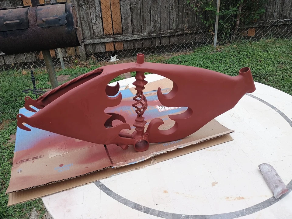 Cuadro de bicicleta Schwinn lowrider de colección retorcido radical clasificado en exposiciones de automóviles Foto 2 de 4