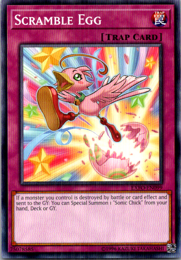 Scramble Egg EXFO-EN099 Yu-Gi-Oh! TCG Unlimited LP