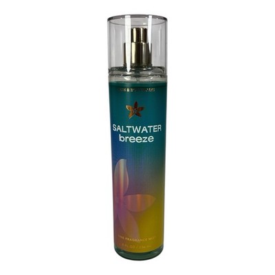 Bath & Body Works SALTWATER BREEZE Fine Fragrance Body Mist Spray 8 Oz New