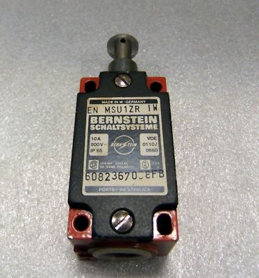 Bernstein Limit Switch Roller Head Top EN MSU1ZR IW