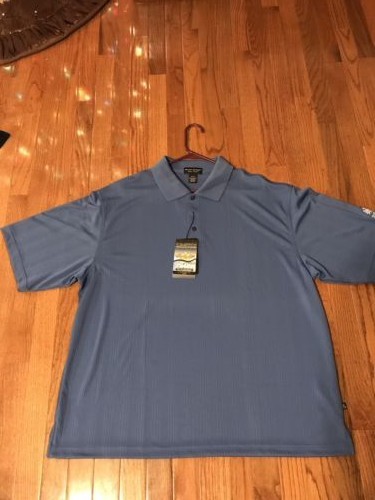 * Herren Golf Poloshirt Gr. XL Forest Oaks Blue Eleven Straight Byron Nelson Top - Bild 1 von 8