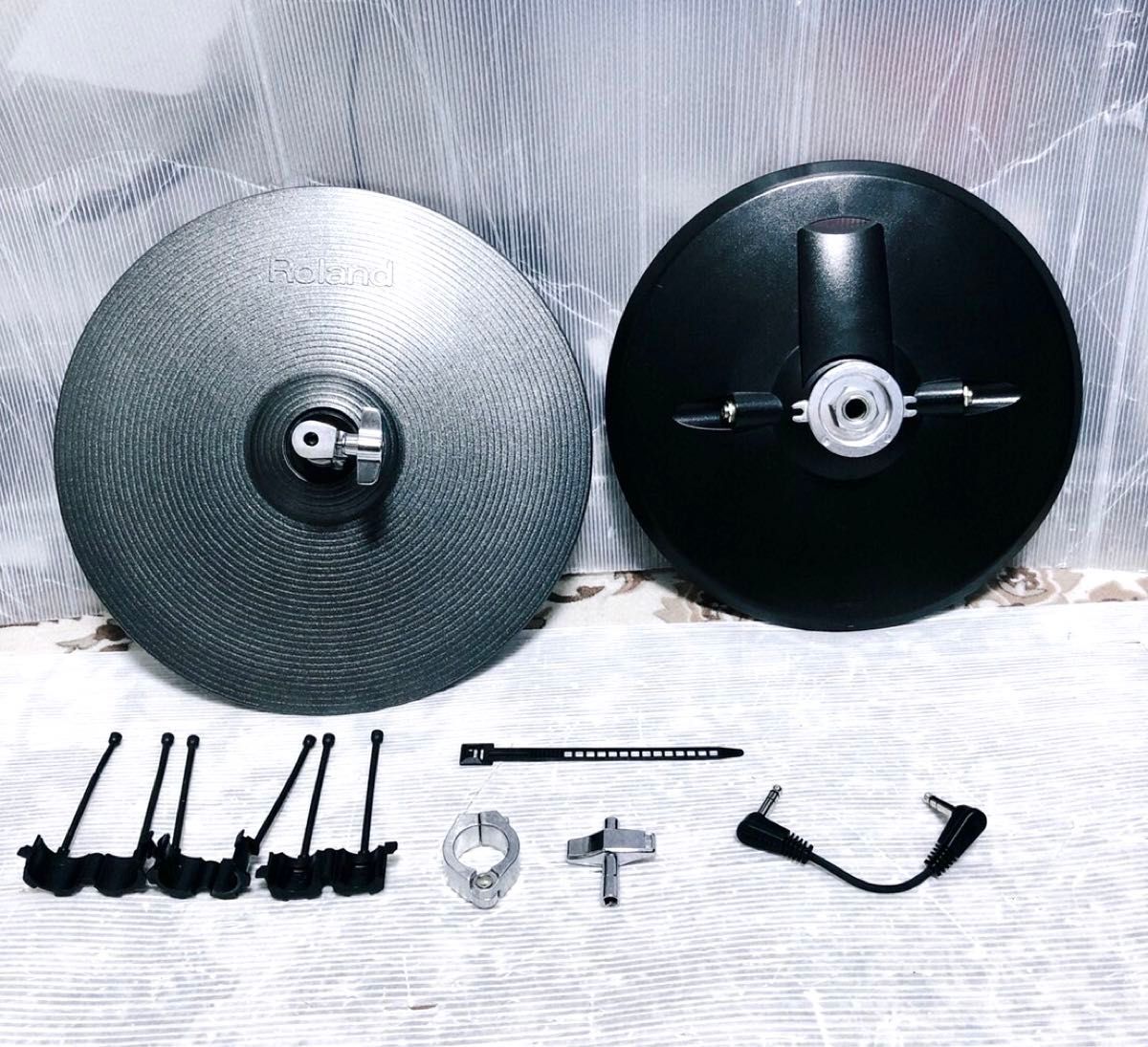 Roland Vh-13-mg V-hihat Electronic Drum Metallic Grey Japan for 