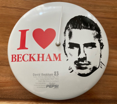 ペプシビックバッジクロックベッカム