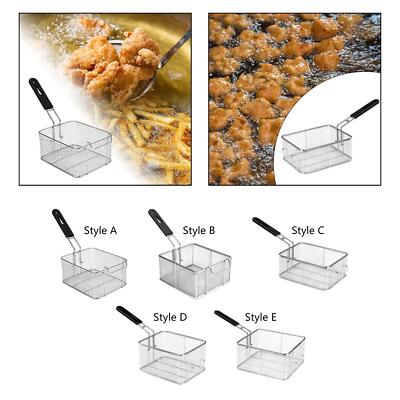 Frittierkorb, Abtropfkorb, Mehrzweck Küchenwerkzeug Friteuse
