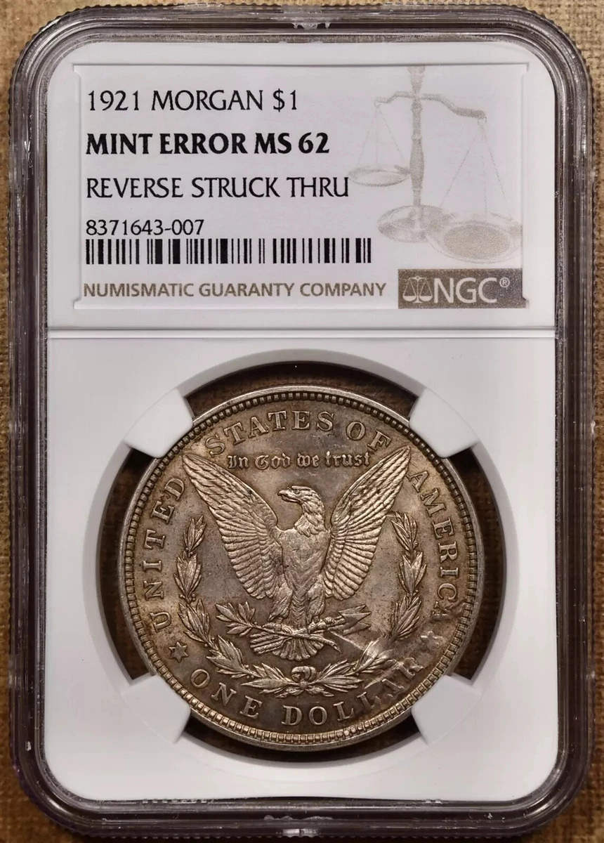 MS 62 Graded 1921 Year Morgan US Dollars (1878-1921) for sale | eBay