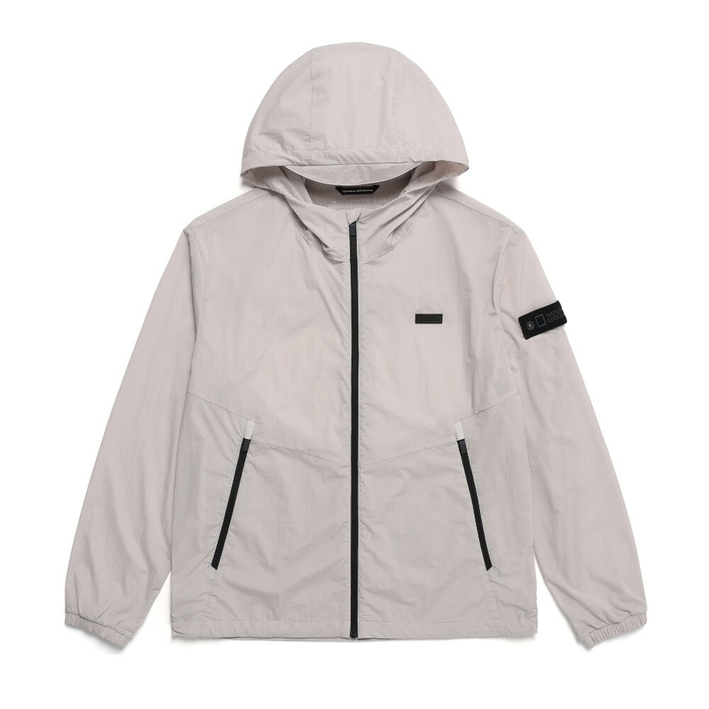 NATIONAL GEOGRAPHIC EUROPA HOODED WINDBREAKER N242UJP220 348 ICE