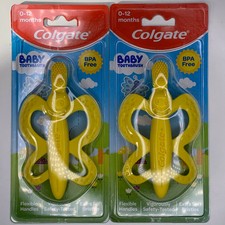 colgate baby toothbrush and teether
