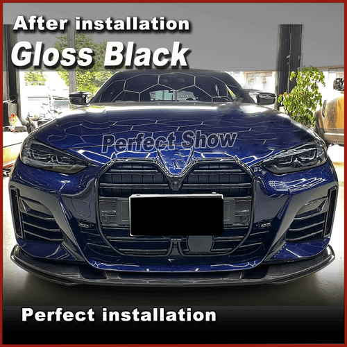 Griglia radiatore nera lucida griglia anteriore adatta per BMW 4 Gran Coupe G26 M440i - Foto 3 di 11