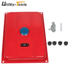 Universal 6.6 Gallon Gas Fuel Tank Generator Petcock Filter Gauge Cap