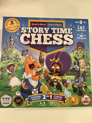 Story Time Chess Board Game Read A Story Learn Chess 2021 Unpunched