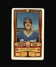 1983 Permagraphics DALE MURPHY credit card Braves Perma Graphics