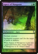 MTG FOIL Aspect of Mongoose  - Time Spiral #191