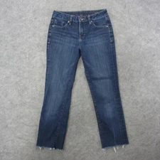 JAG Jeans Women's 4 Blue Dark Wash Straight Leg Jeans