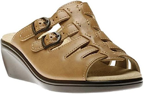 SAS Women's, SAN Antonio Shoemakers Tango Slide Sandal Wheat, 7.5W - Picture 1 of 4