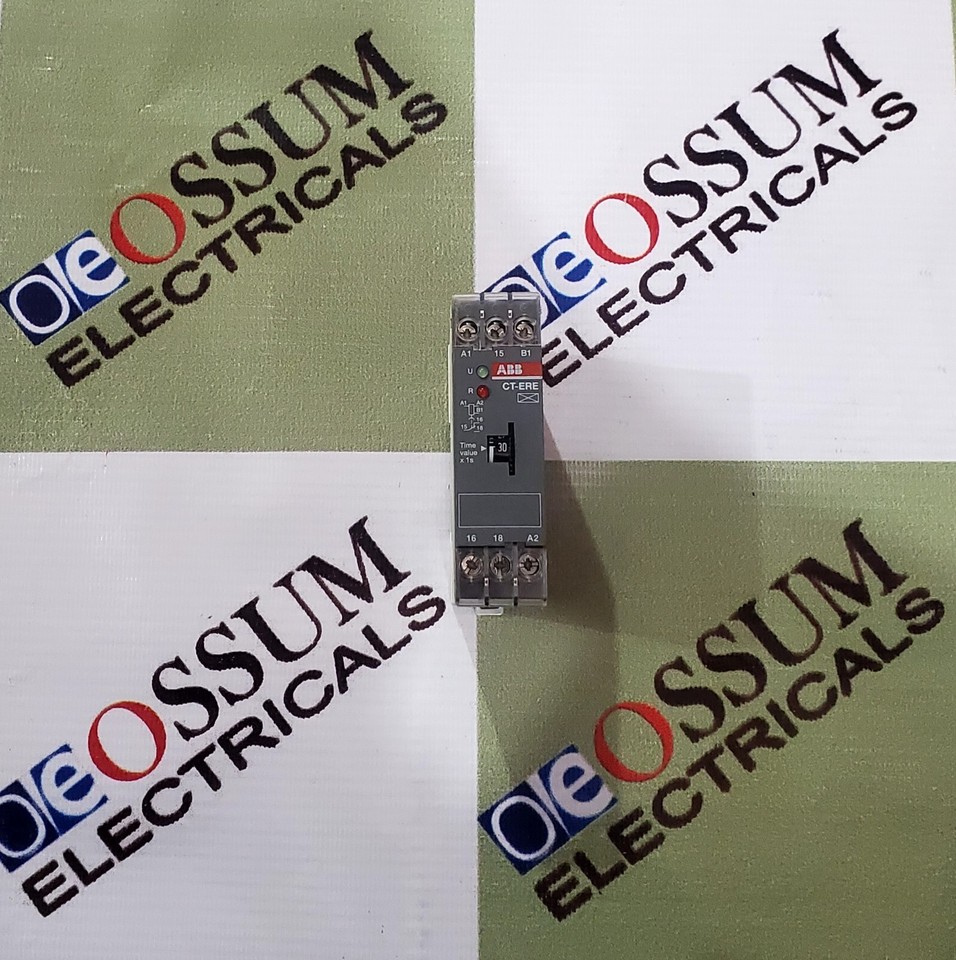 ABB CT-ERE ELECTRONIC TIMER ON-DELAYED VOLTAGE 24-240VAC FAST SHIPPING ...