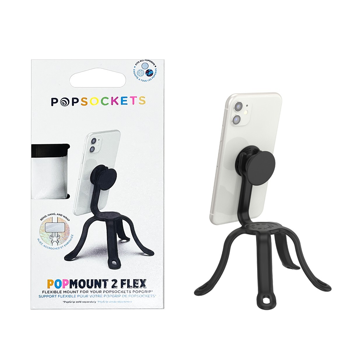 PopSockets POPMOUNT FLEX Mount Black FAST SHIPPING/SAME DAY SHIPPING