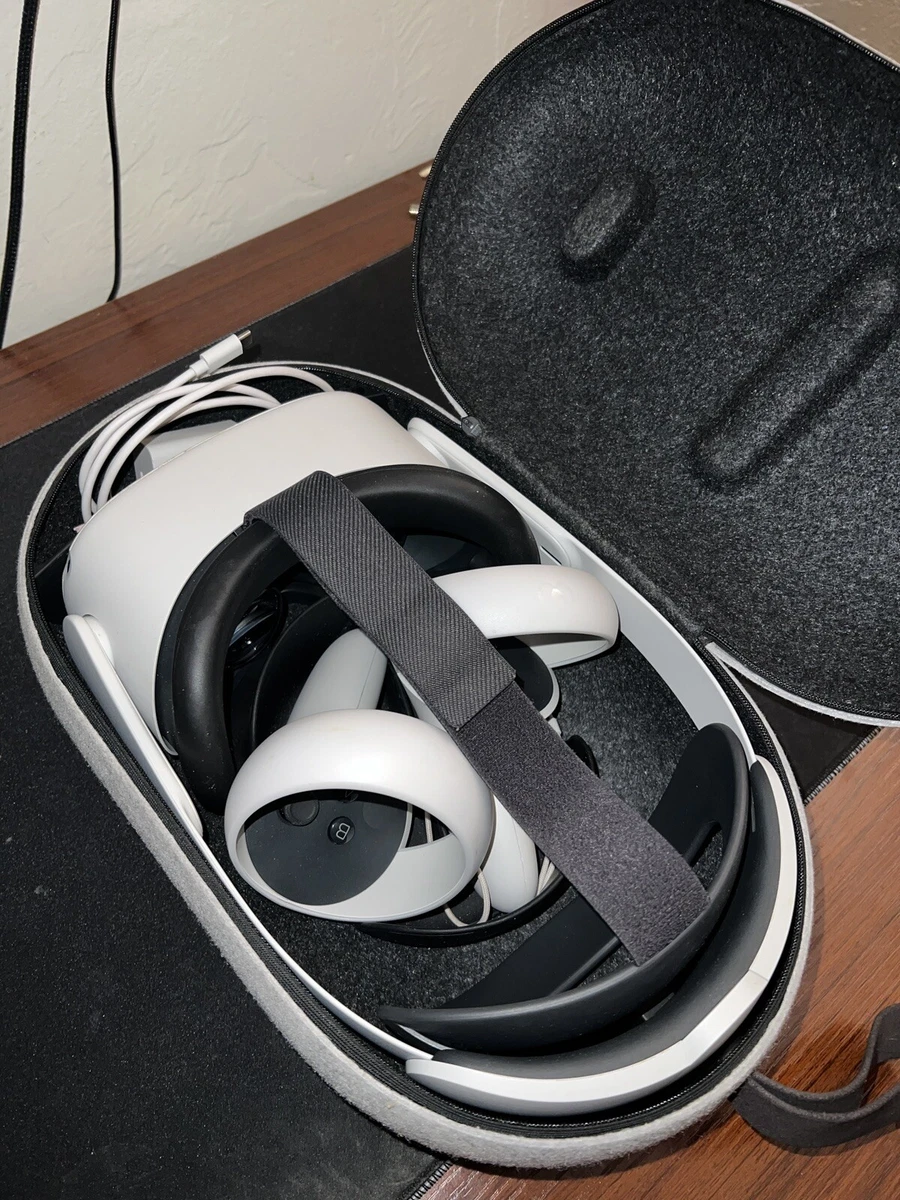Meta Quest 2 128GB VR Headset WITH Elite Strap and Carrying Case