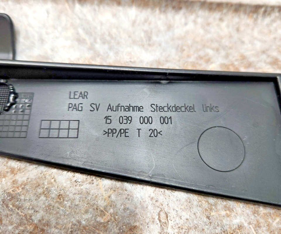 04-06 Porsche Cayenne Driver Left Rear Cargo Trunk Storage Cover Trim ...