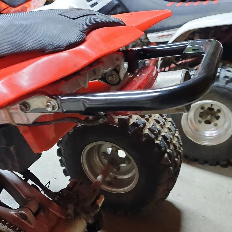 Rear Grab Bar Bumper For Honda Sportrax 450 TRX450R / FourTrax 250 TRX250R - Image 3 of 4