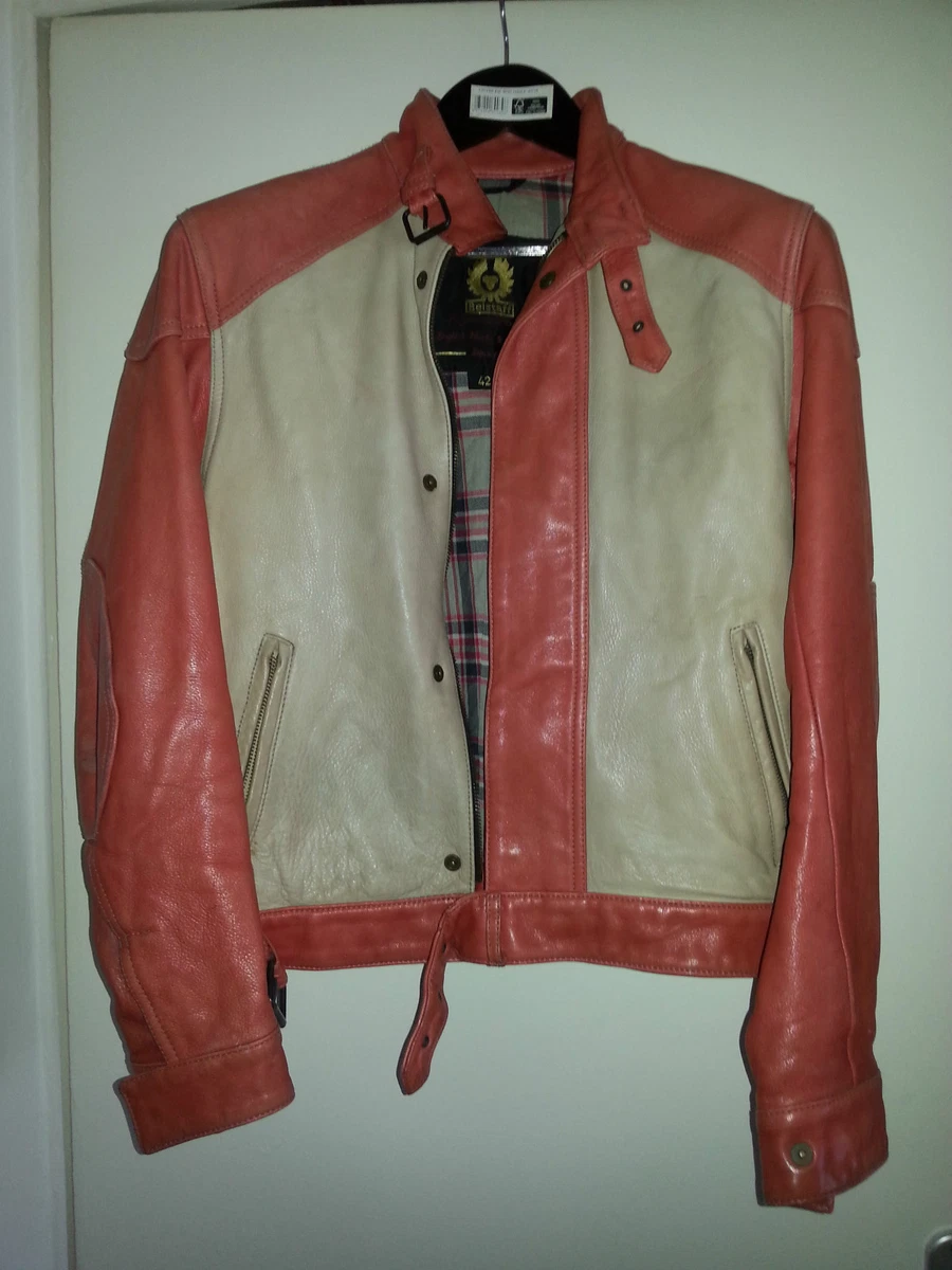 Veste En Cuir Daim BEL AIR Femme - Taille 38/40, Couleur Camel Beige - Trench Coat Bon état