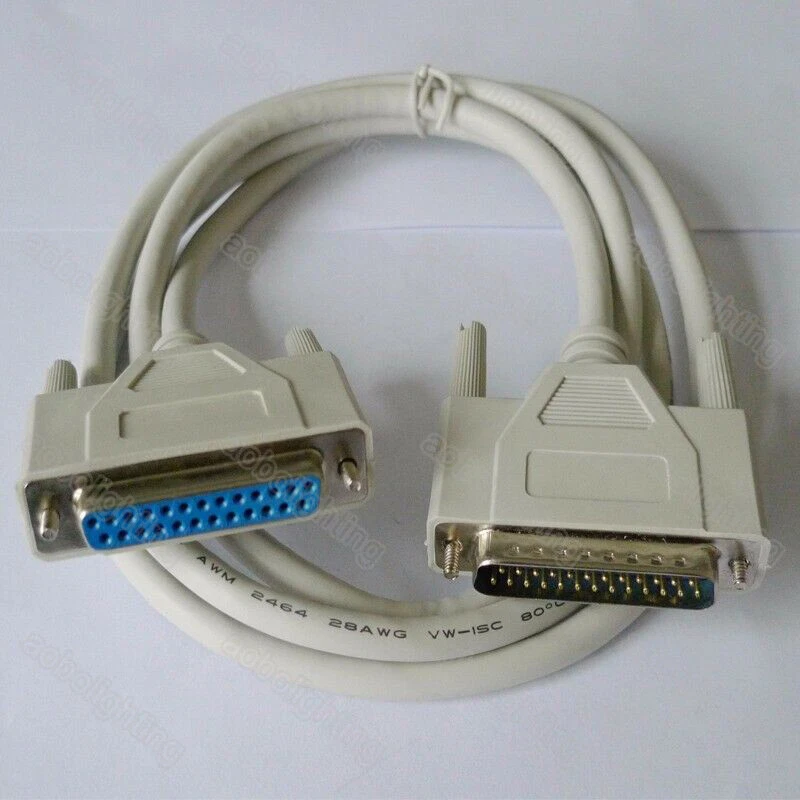 Laser stage light signal cable 25 pin ILDA QS pangolin phoenix software cable DJ - Image 2 of 2