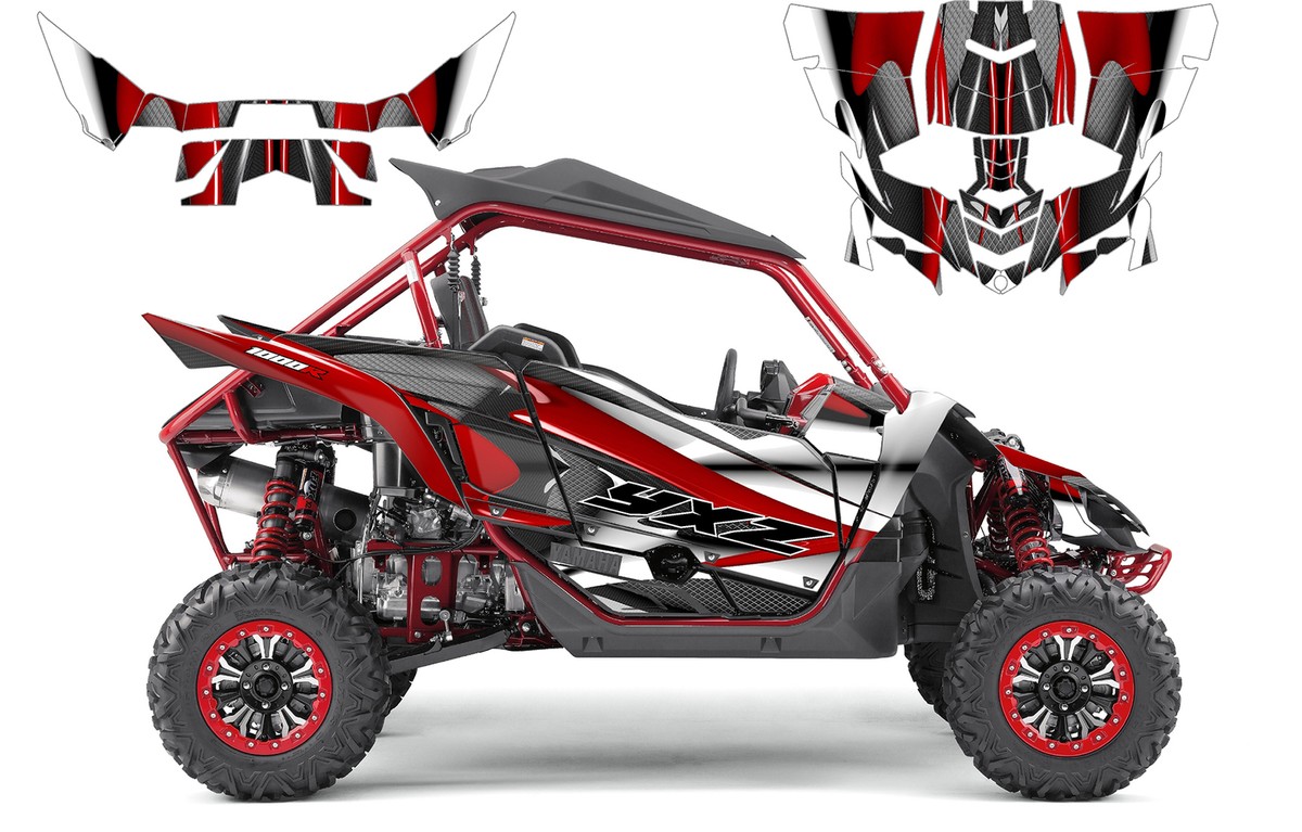 2015-2025 Yamaha YXZ 1000 R custom graphics decal kit design #1533