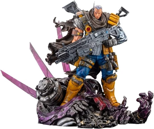 MARVEL UNIVERSE 1/6 Cable FINE ART STATUE Signature Kucharek Brothers Figure New