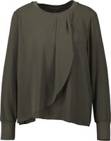 Marc Cain Damen Blusenshirt N 2 / 36 Braun-GrüN